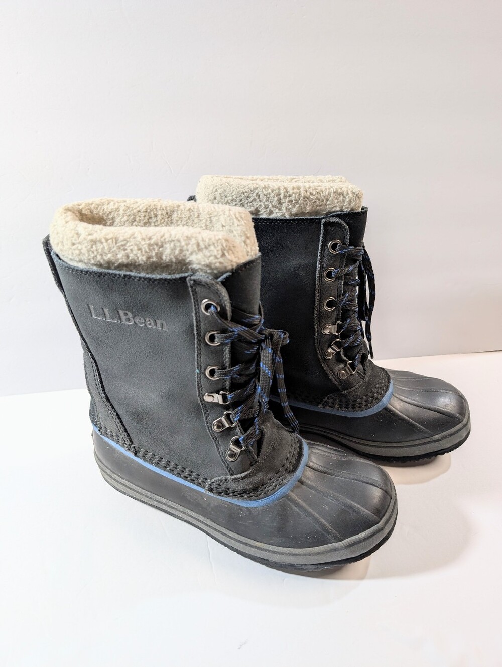 L.L. Bean Men's Insulated Snow Boots with Rubber Soles